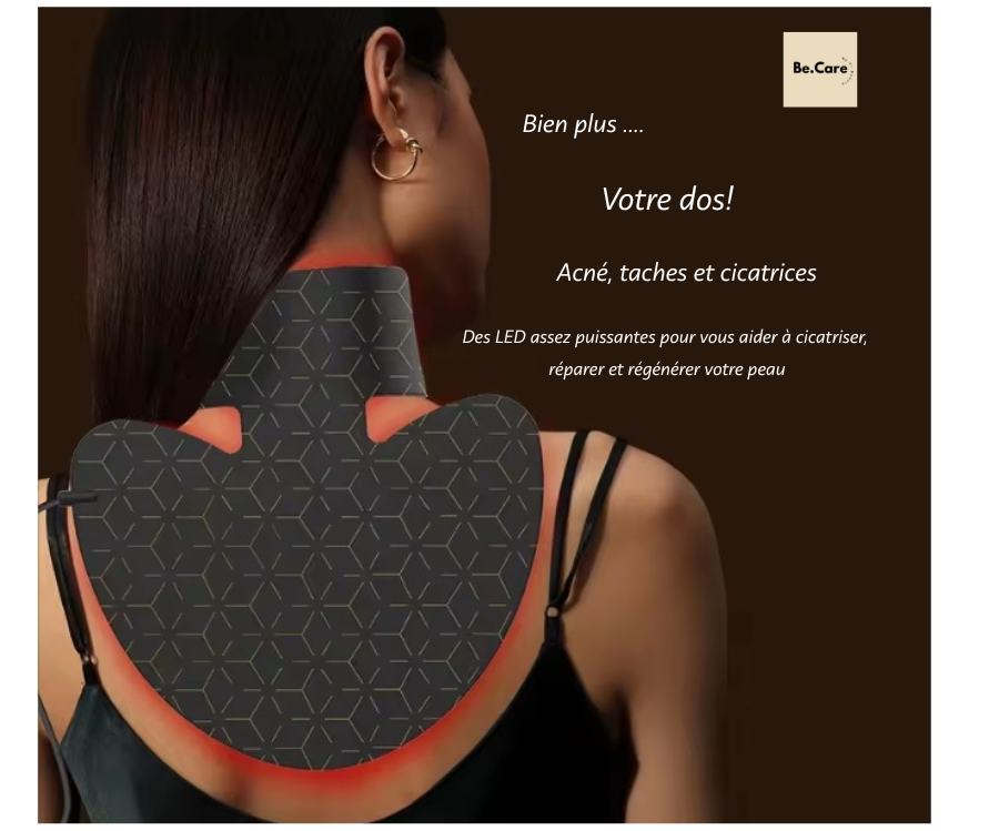 Elite 1 - LED Thérapie -Cou, Décolleté et Dos