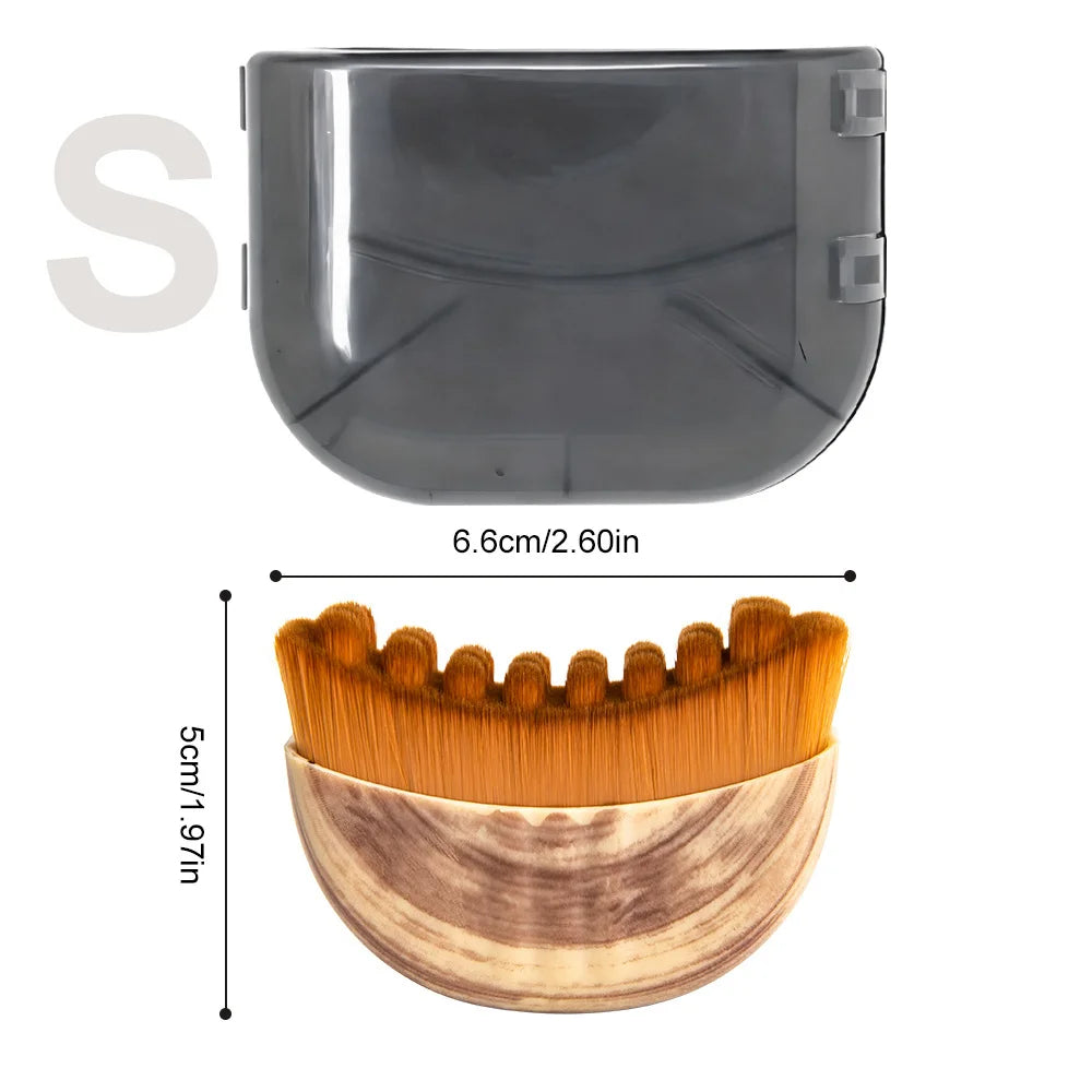 Brosse de Drainage Lymphatique Visage, Brosse Visage + etui