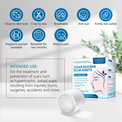Stap Silicone Cicatrice - Visage & Corps 1.5cm